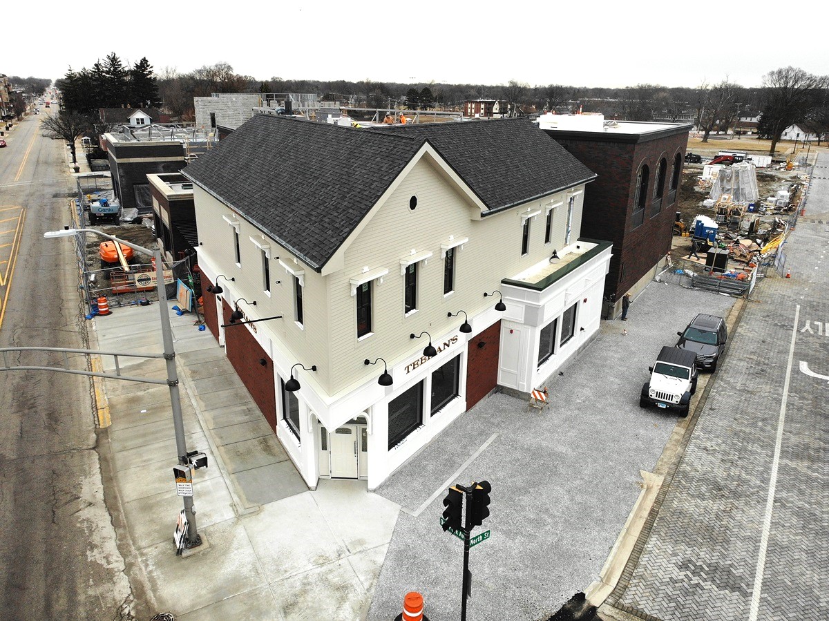 Harmony Square construction on March 7, 2025